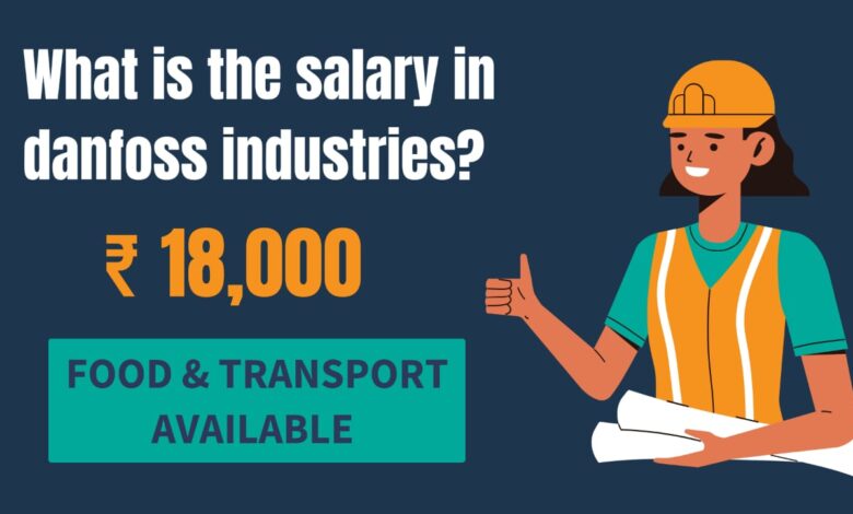 What is the salary in Danfoss Industries?