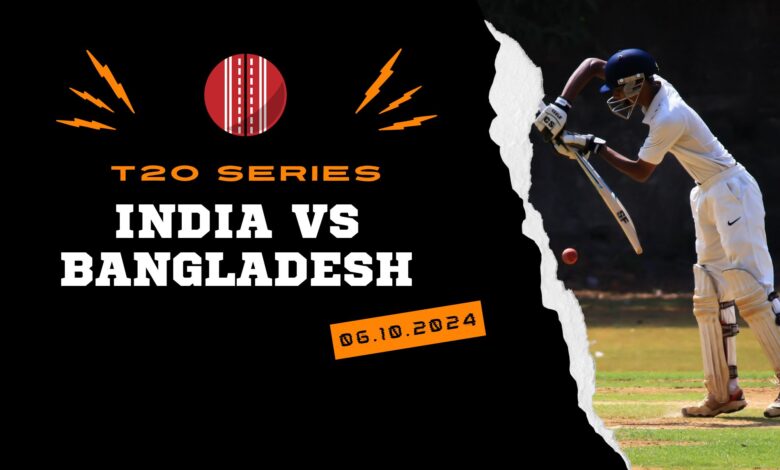 Where is the T20 series for IND vs Bangladesh?