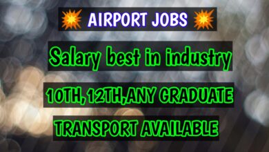 airport jobs in india for freshers